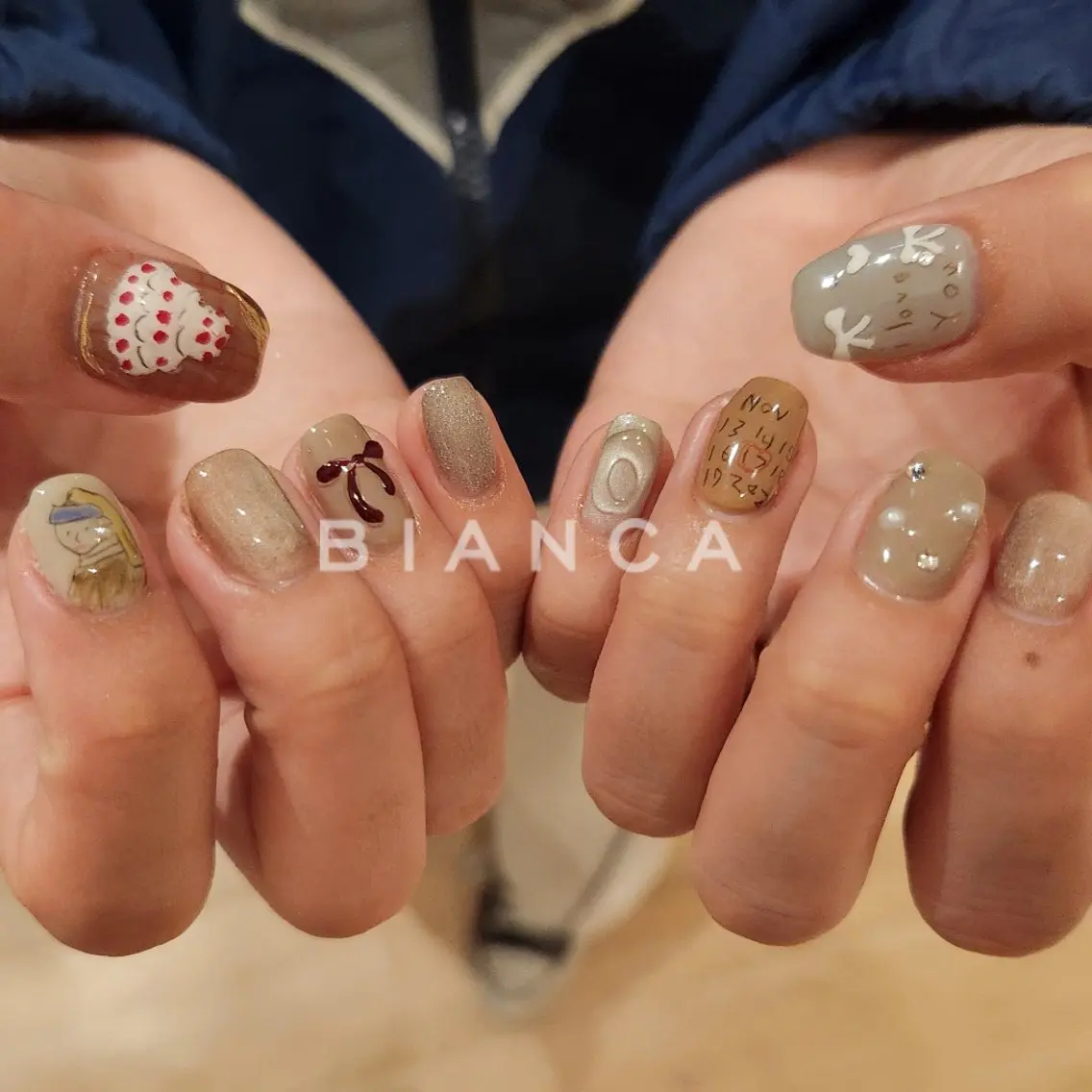 ネイル ハンドネイル Bianca名駅店 あゆのネイルデザイン