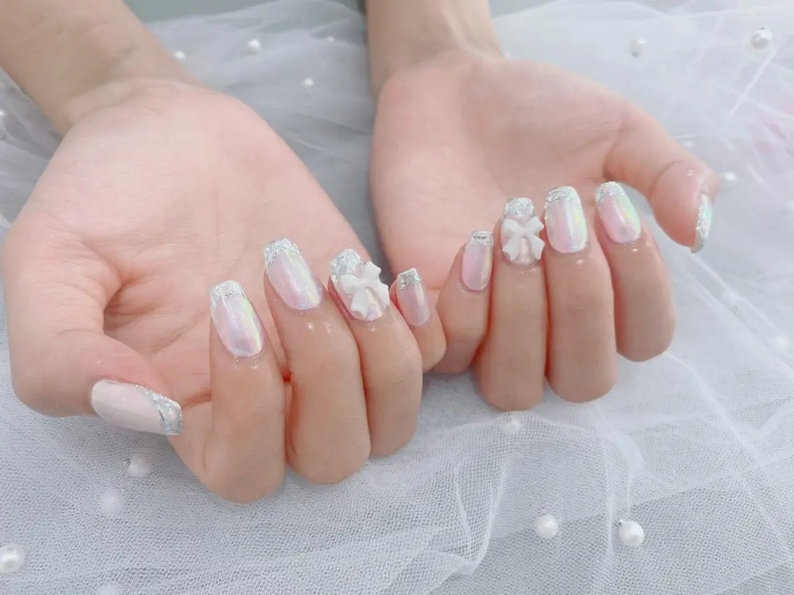 ネイル オーロラネイル ハンドネイル Renatus Nailのネイルデザイン