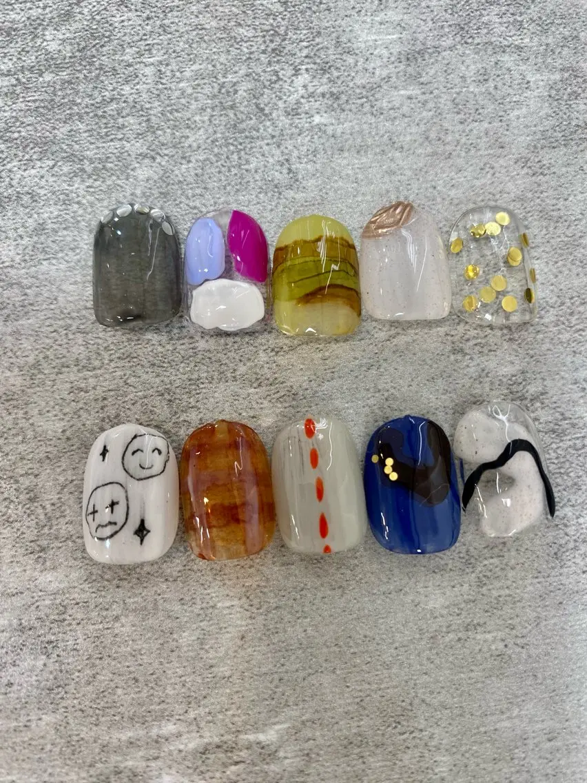 ネイル アートネイル シンプルネイル Fumi ♡のネイルデザイン
