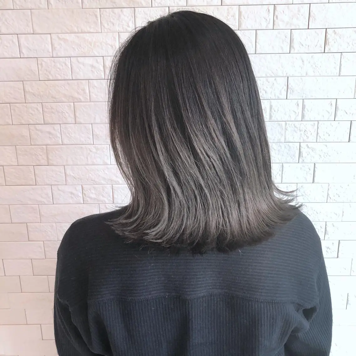 ミディアム 酒井 敬之のヘアスタイル