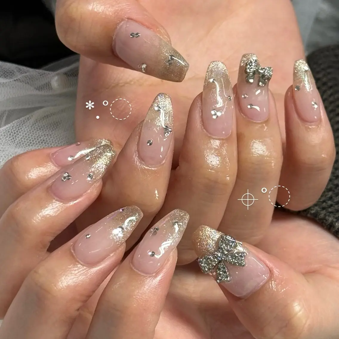 ネイル マグネットネイル ハンドネイル WOLTOKYO渋谷 yunaのネイルデザイン