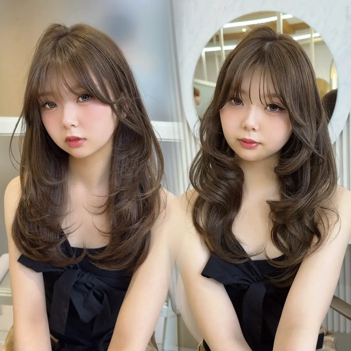 ロング ハイレイヤー レイヤーカット カラー/ヘアセット Nanami💗のヘアスタイル