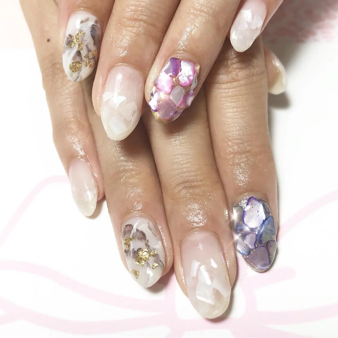 ネイル 夏ネイル ハンドネイル ネイルサロン Sweetのネイルデザイン