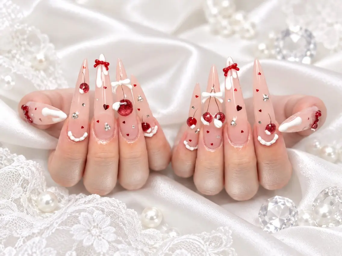 ネイル 韓国ネイル マグネットネイル 持ち込み ハンドネイル RINA Nailのネイルデザイン