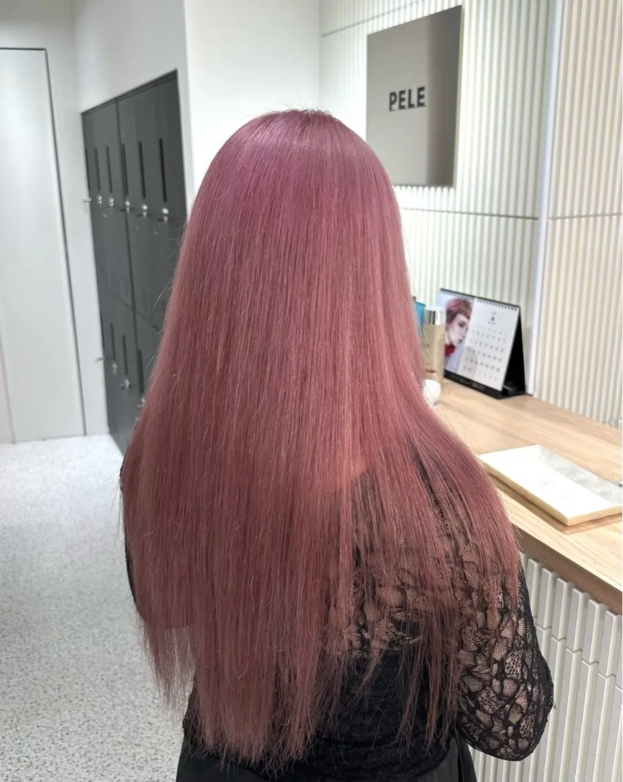 ミディアム カラー 🫧盛れハイトーン/ ブリーチ特化🎀サキのヘアスタイル