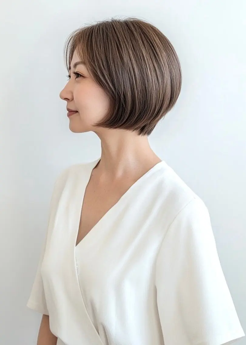 ショート カット トリートメント 🫧似合わせショート イシダ🫧のヘアスタイル