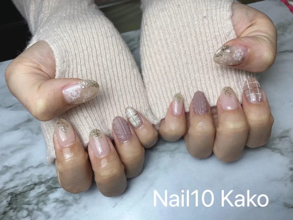 ネイル ハンドネイル Nail10 Kakoのネイルデザイン