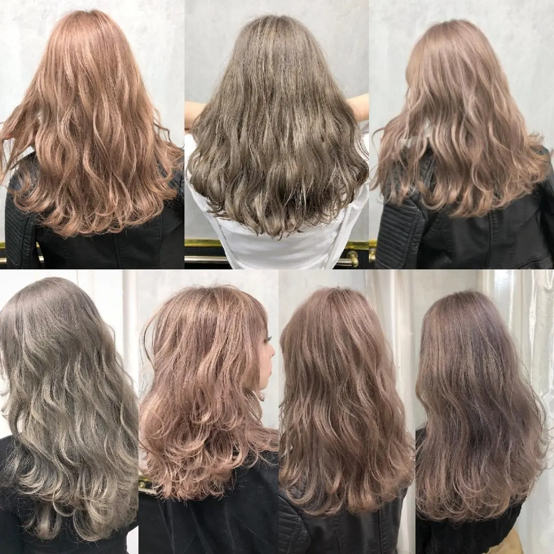 セミロング 外国人風カラー ヘアカラー *エクステ/髪質改善 カラー特化*マサキのヘアスタイル