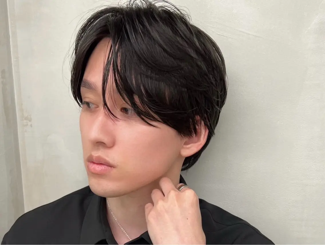 ショート メンズ カット シマ クルミのヘアスタイル