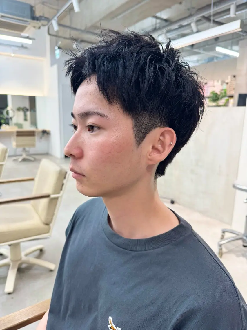 ショート メンズ メンズカット/ ヘッドスパ/かほのヘアスタイル