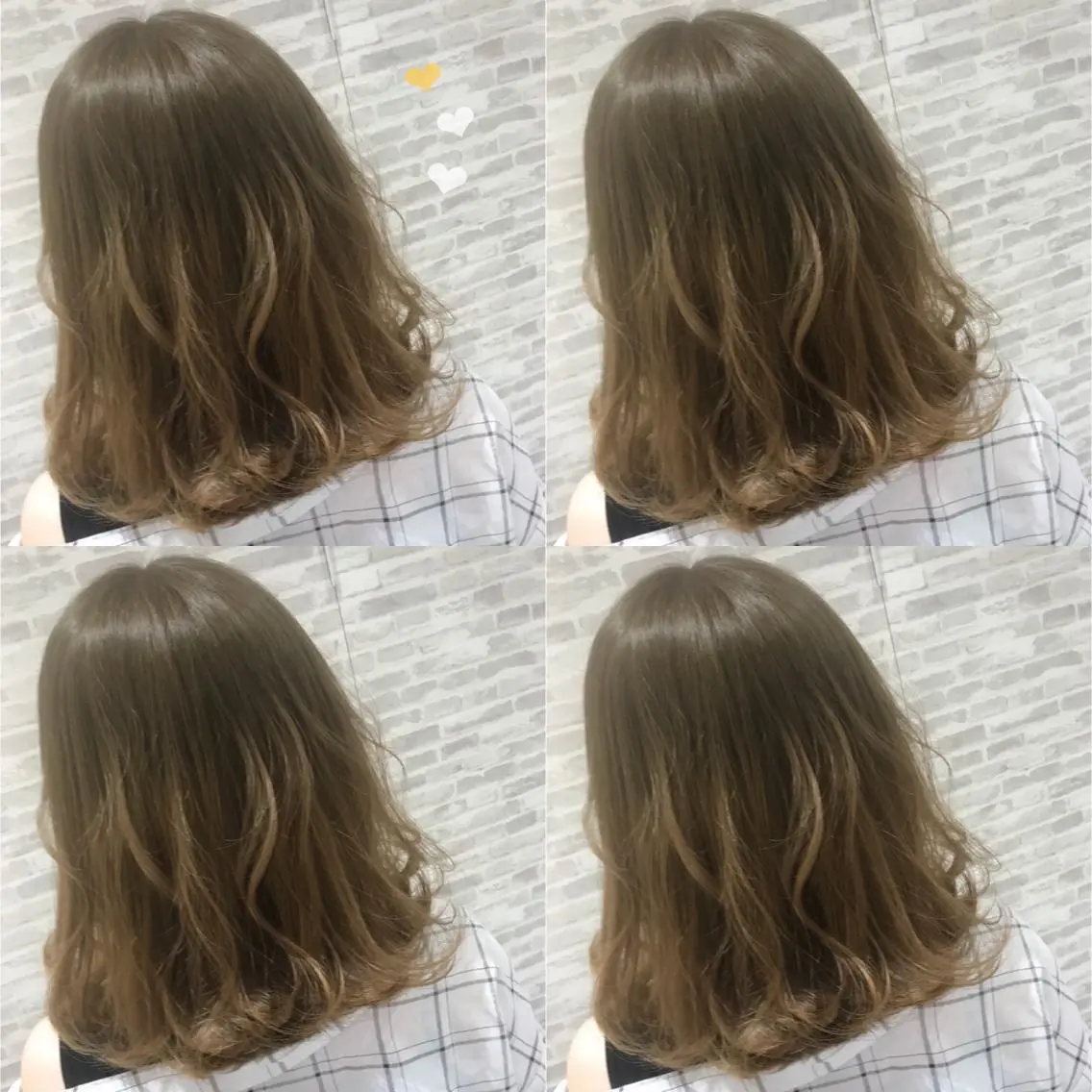 ミディアム カラー 💎 透明感カラー ✨Erina 💎のヘアスタイル