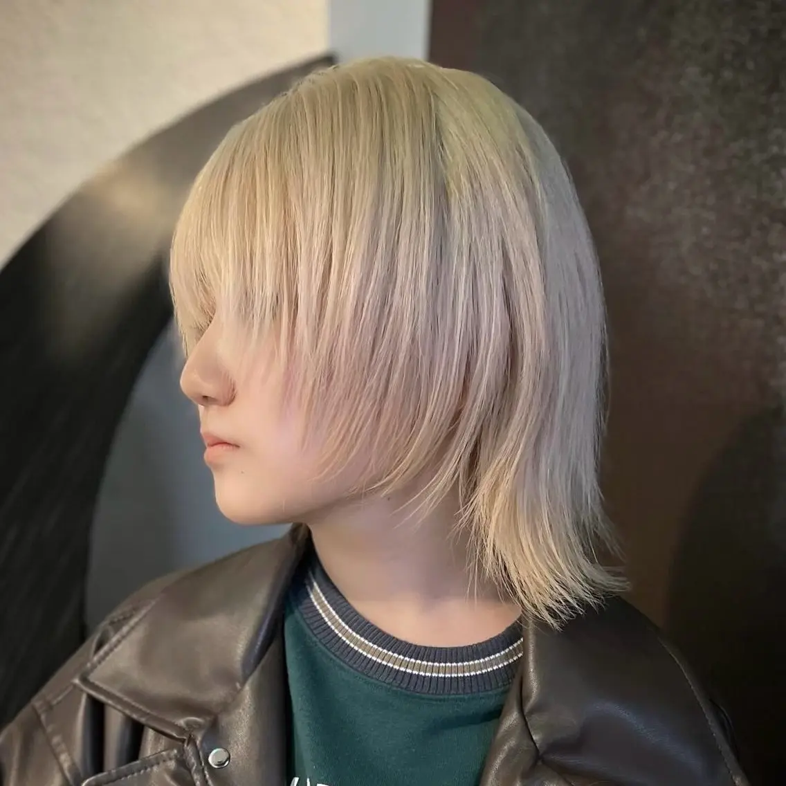 ショート ヘアカラー トリートメント ハッシュ・ウルフ🐺 小顔レイヤー松山直史のヘアスタイル