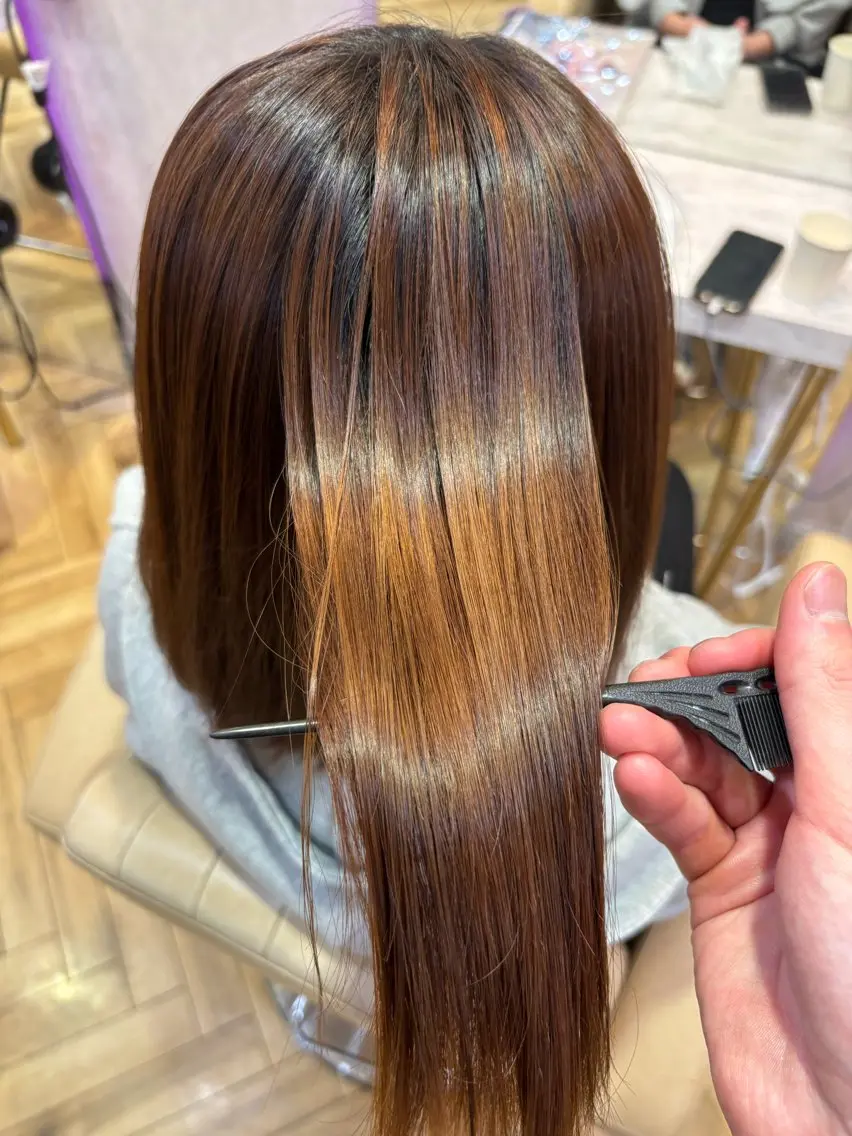 縮毛矯正 伊藤 愛士のヘアスタイル