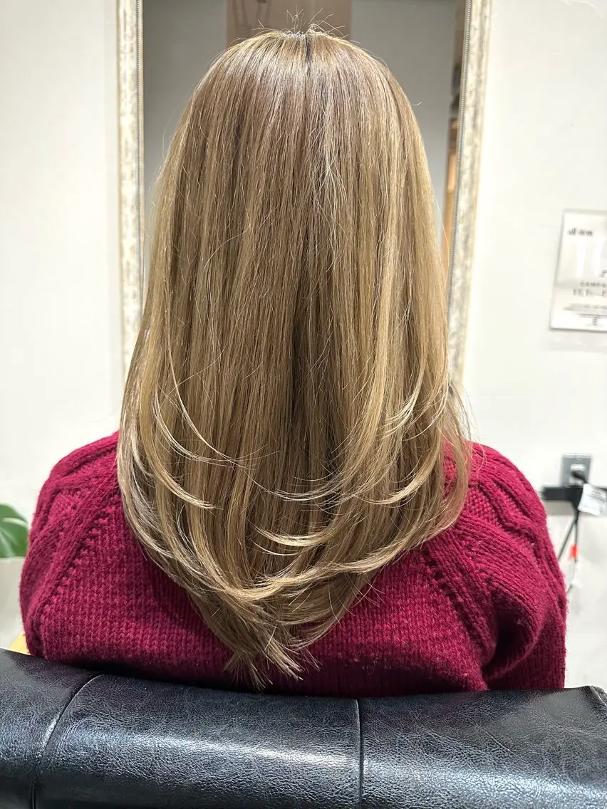 ミディアム 福西晃希 【艶髪・髪質改善】のヘアスタイル