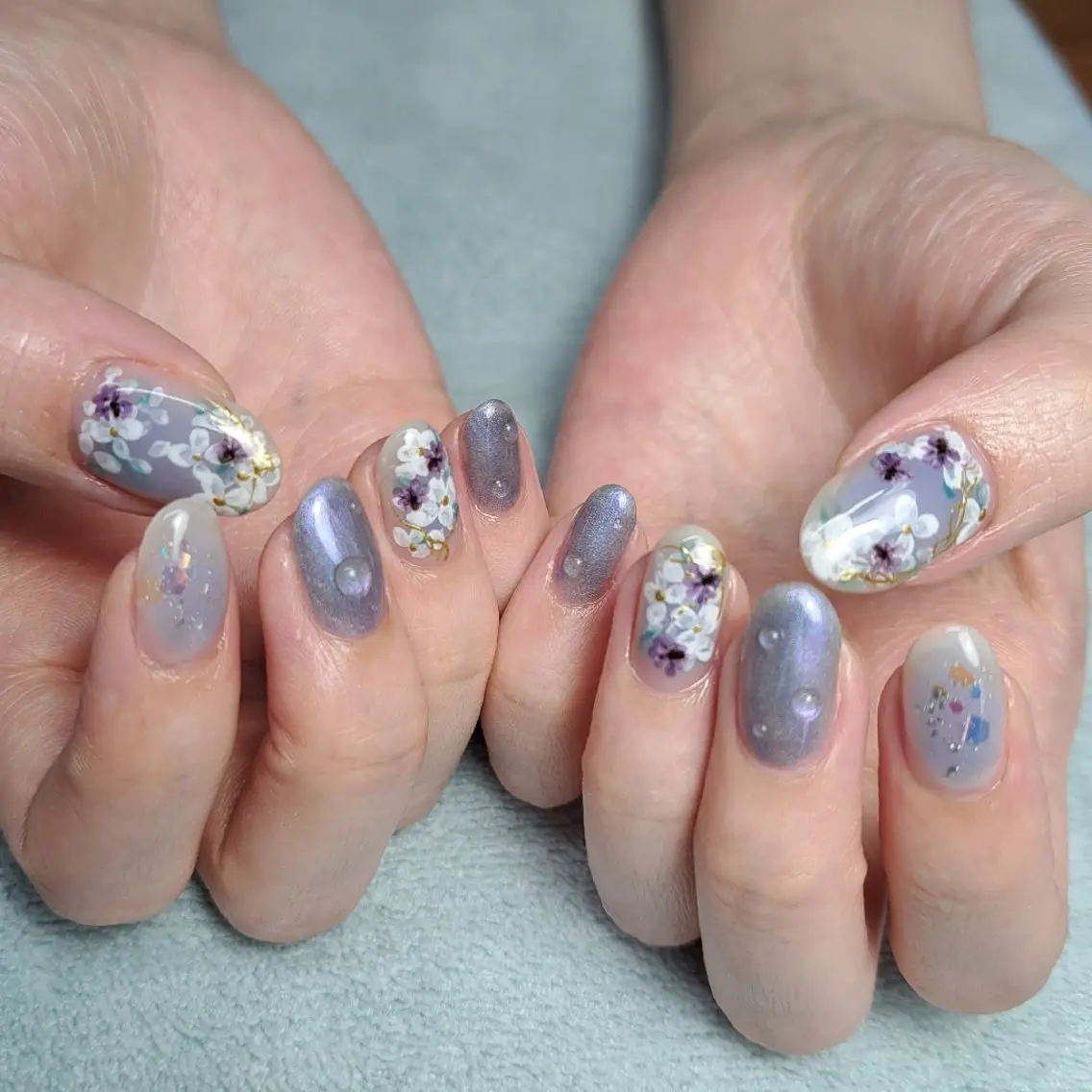 ネイル 持ち込み ハンドネイル HAYASHI  Nのネイルデザイン