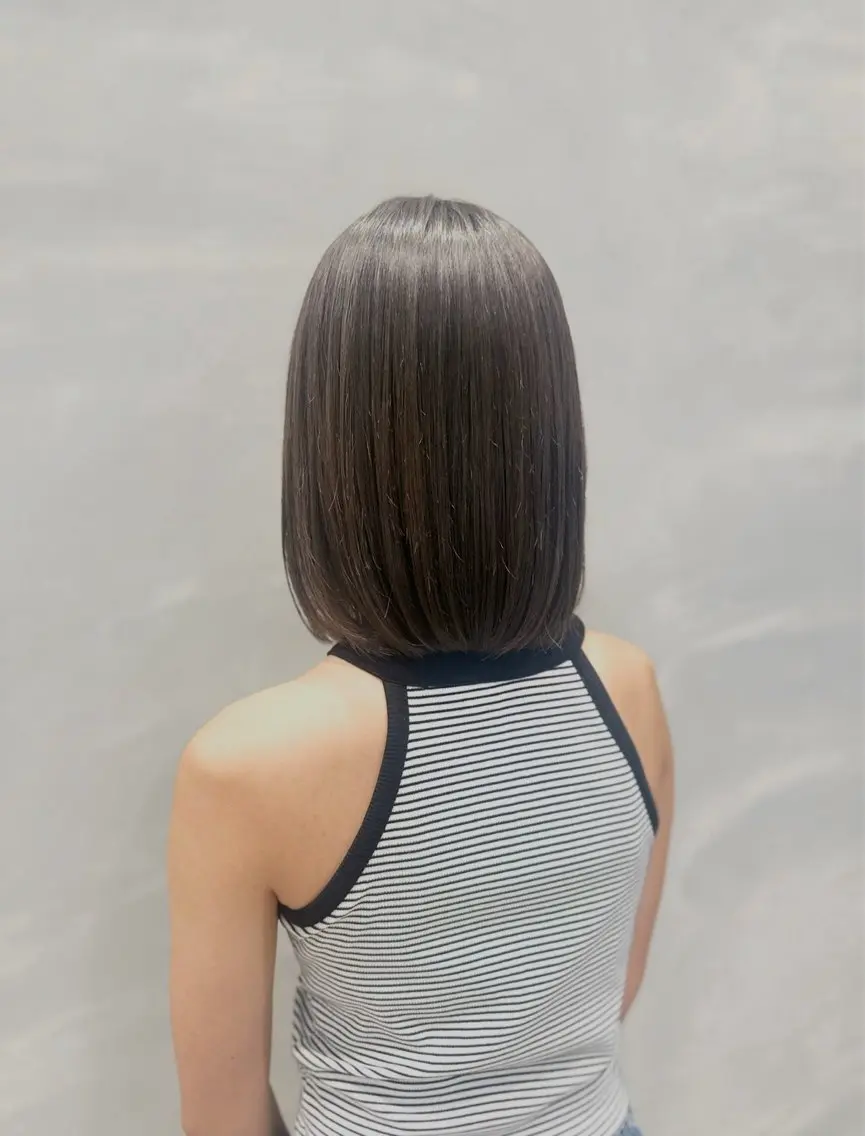 ショート 縮毛矯正 トリートメント 🦋モデル募集中 🦋　MISATOのヘアスタイル