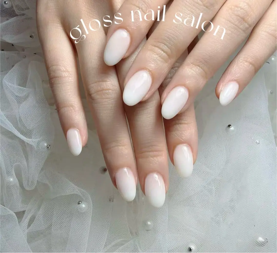 ネイル ハンドネイル ゆり🌷 gloss nailのネイルデザイン