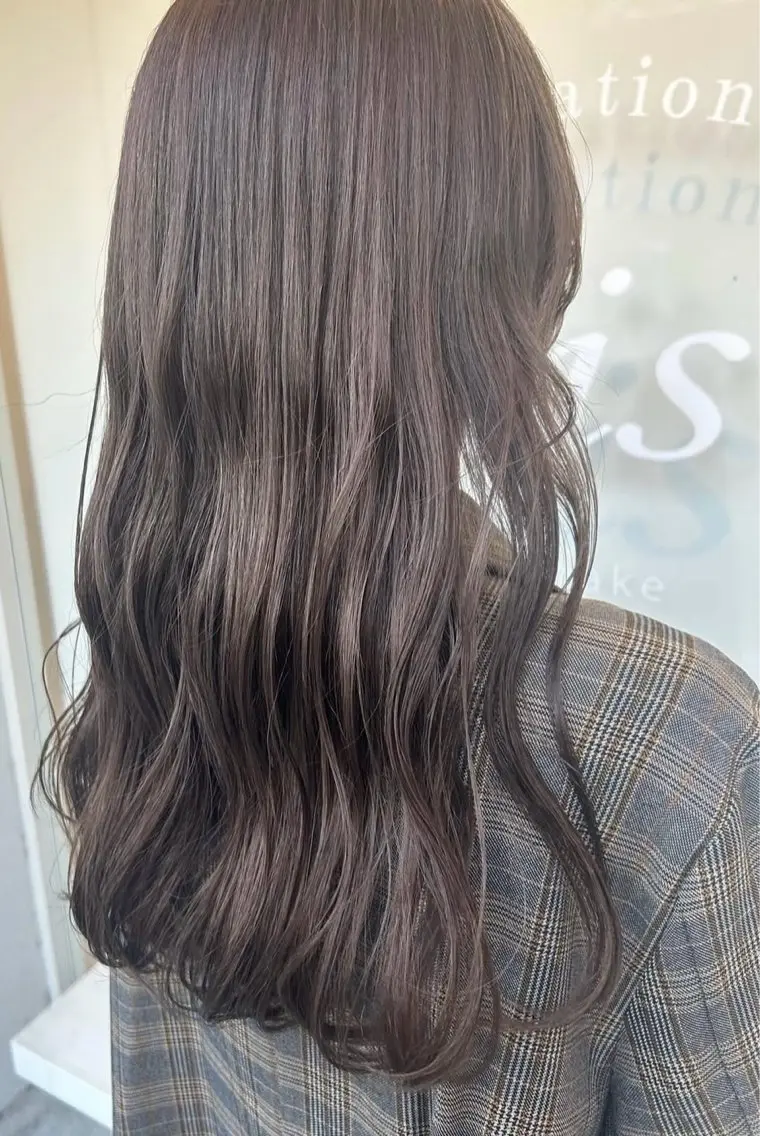 ロング リズ 都島のヘアスタイル