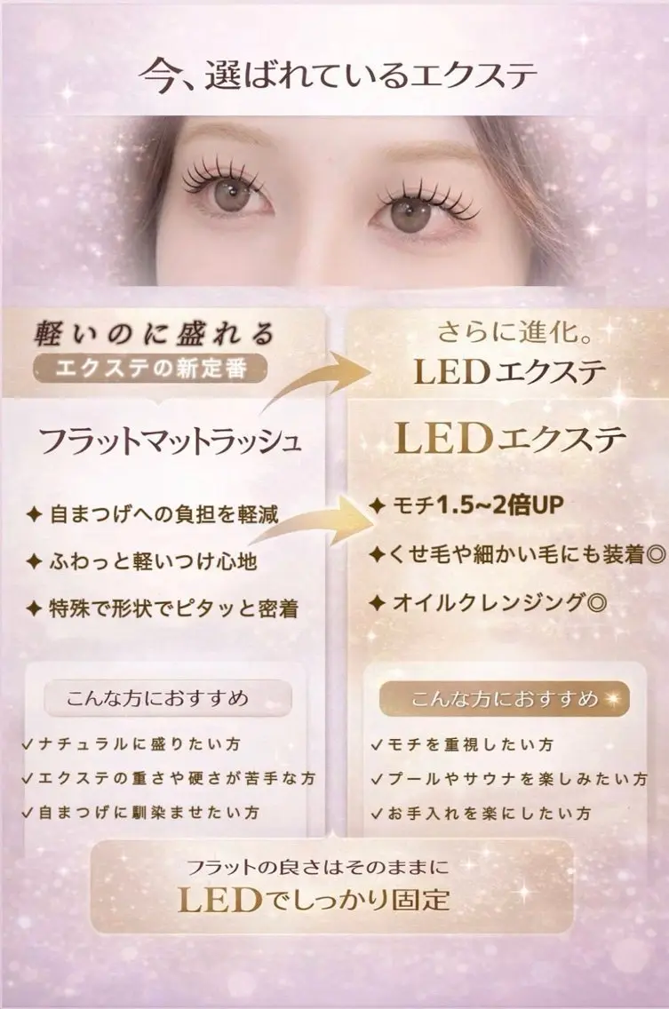 マツエク・マツパ eyelist renkaのマツエク・マツパデザイン