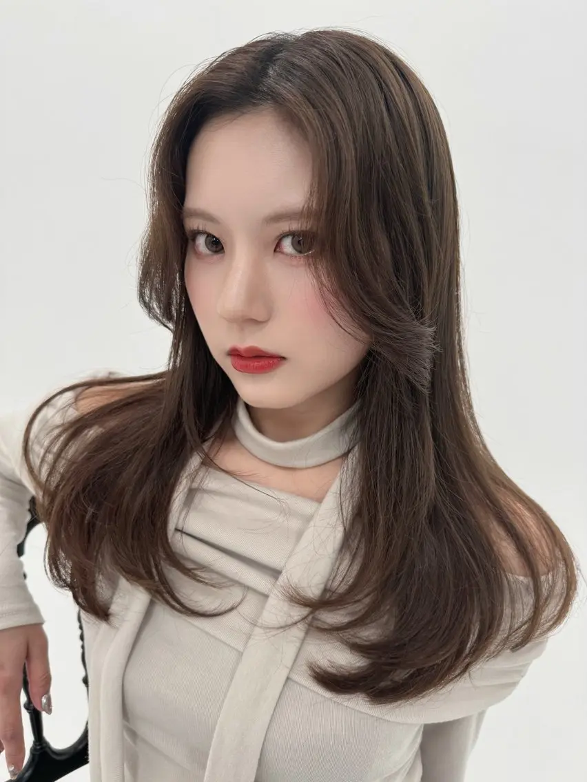 【🎀絶対可愛くなれる🎀】小顔レイヤーカット※巻き仕上げOK🩷/うるおいシャンプー+550円の写真