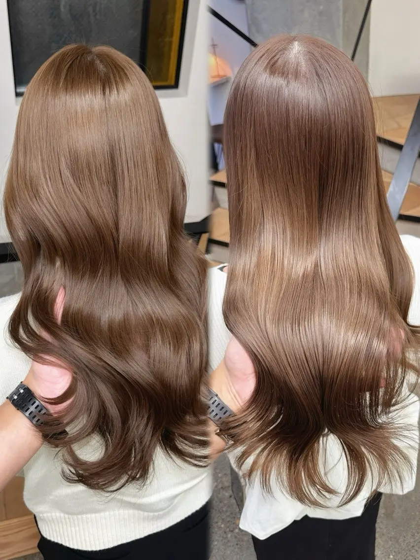 ロング トリートメント ヘアカラー トリートメント 東海林 一馬のヘアスタイル