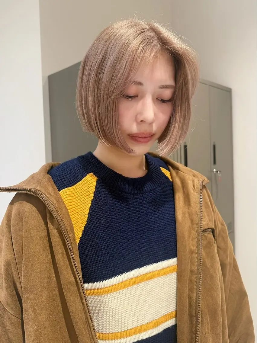 [ブリーチ⭐︎]透明感Wカラー＋選べる超音波TRの写真