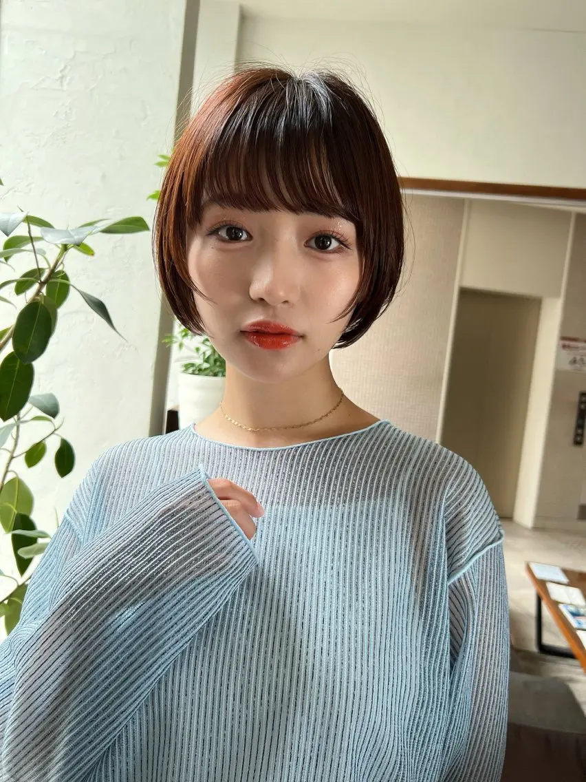 ショート 羽田 ひろむのヘアスタイル