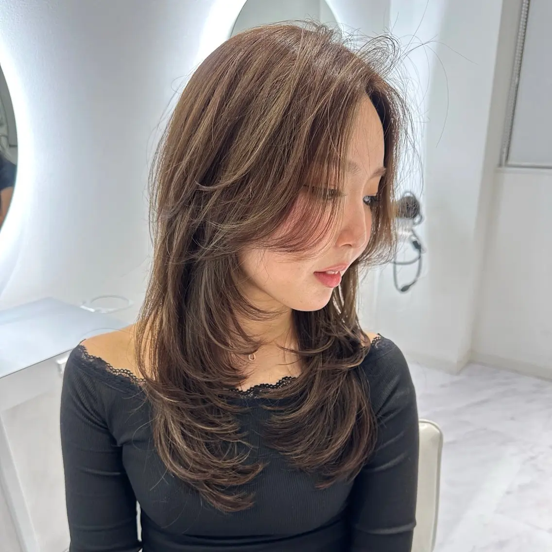 透明感たっぷり海外風カラー🫧💎の写真