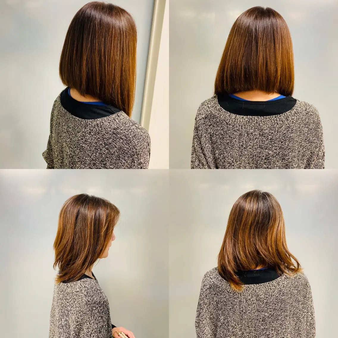 ミディアム ボブ カット 吉原 頌平のヘアスタイル