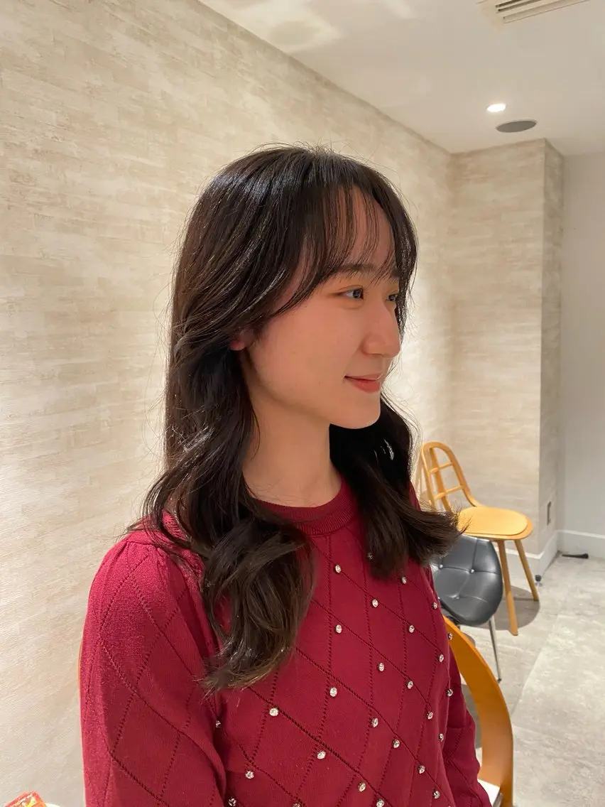 セミロング ヘアカラー 🫧Miyu カットモデル募集🫧のヘアスタイル
