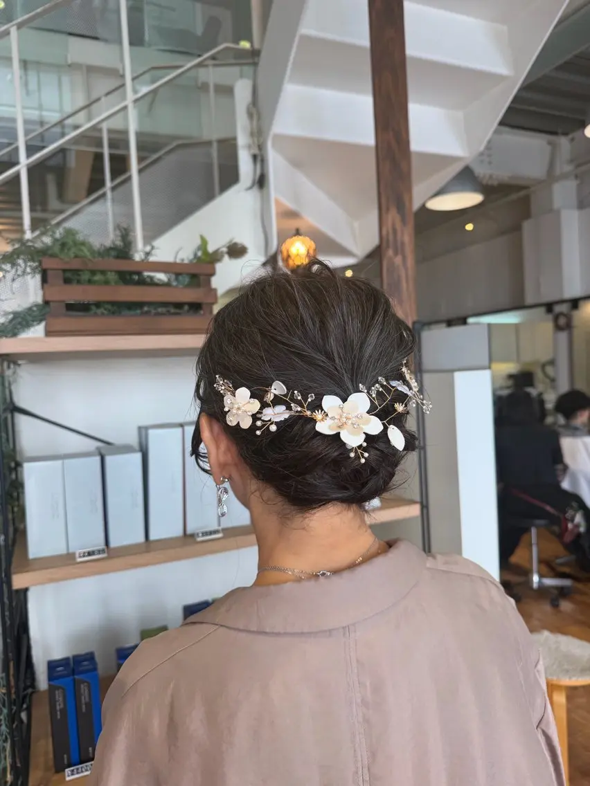 ヘアアレンジ ヘアセット インナーカラー♡ Nanakoのヘアスタイル