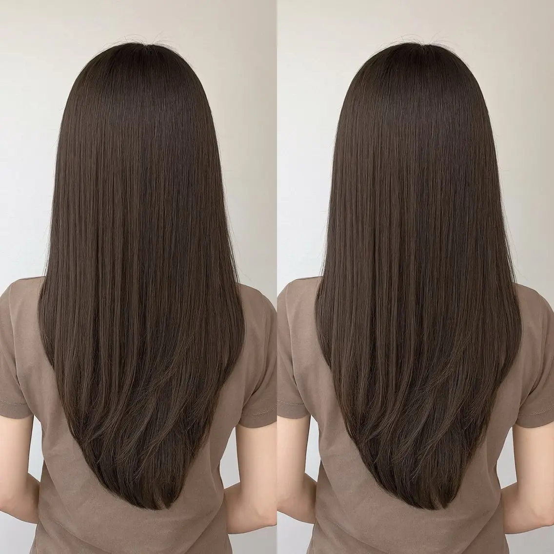 ミディアム カラー 切りっぱなしボブ ベージュカラー ブリーチ ダブルカラー グレージュ カット ヘアカラー 小顔矯正/レイヤー 透明感カラー✨生真のヘアスタイル