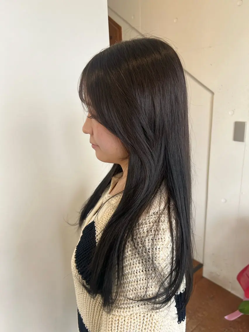 カラー ヘアカラー linna / 高槻 /透明感カラーのヘアスタイル