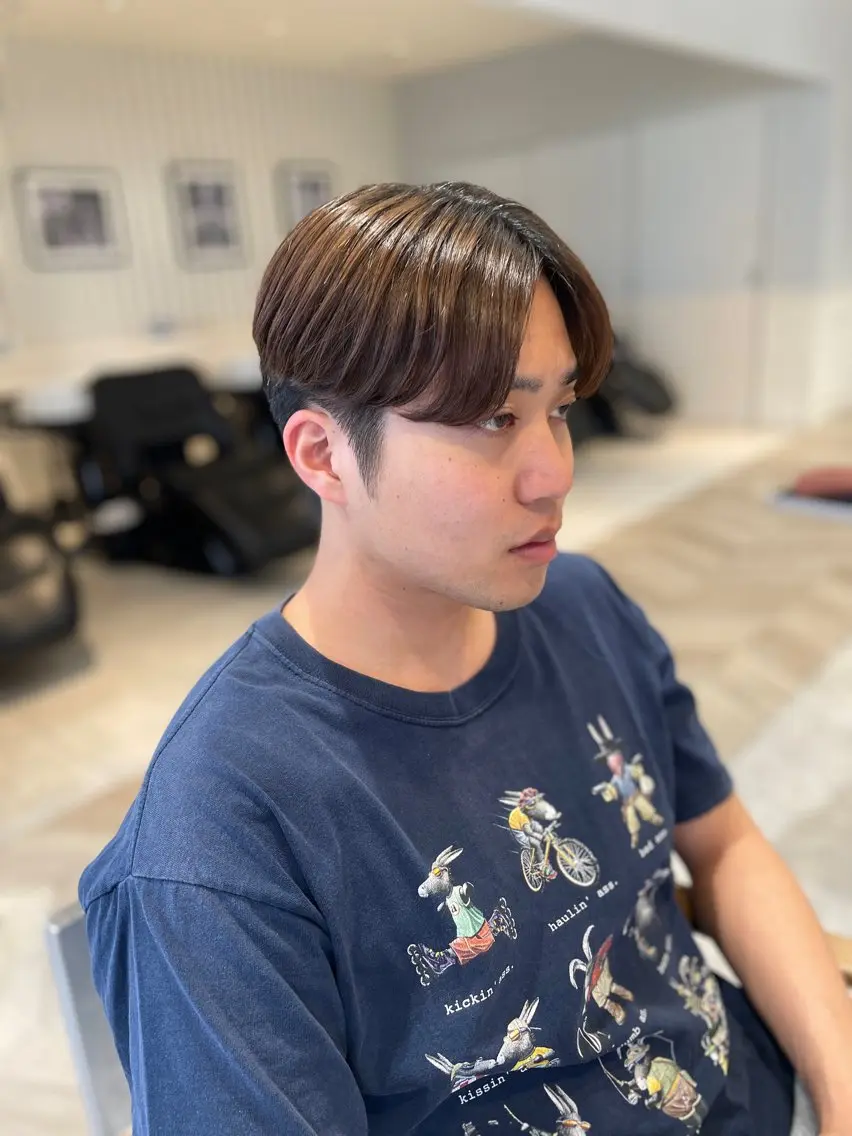 ショート パーマ メンズ カット パーマ メンズパーマ/カット / 古川 諒のヘアスタイル