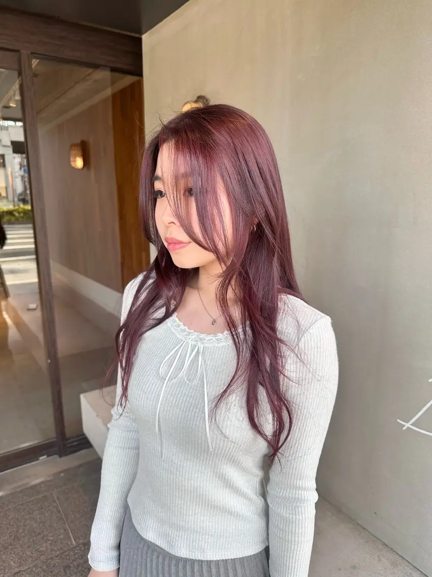 🍀5月限定クーポン🍀　ブリーチなしダブルカラー＋メンテナンスカット+クイックトリートメントの写真