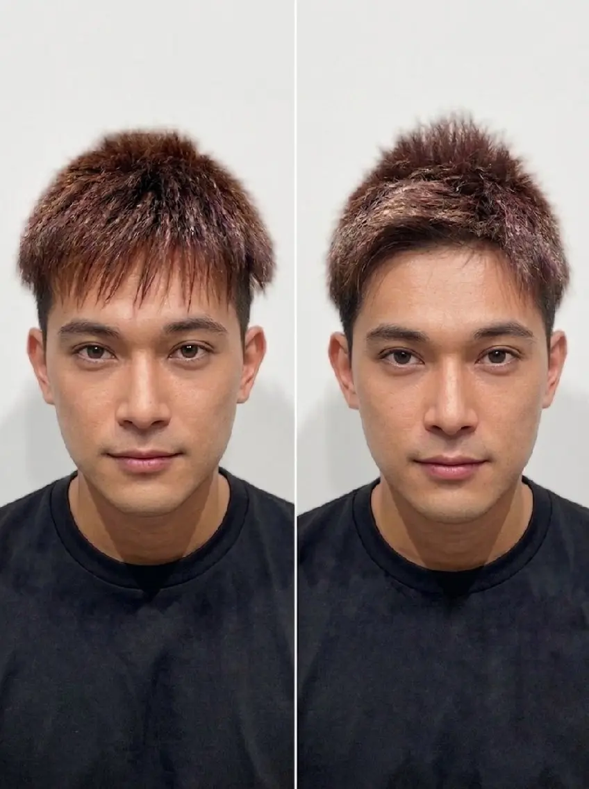 ショート パーマ ショート◎縮毛◎ Mirareee横浜のヘアスタイル