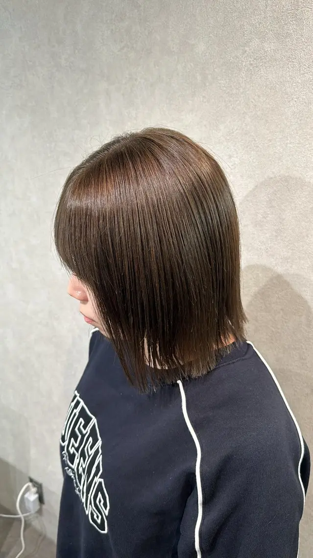 💫ワンカラー+ボブカット💫の写真