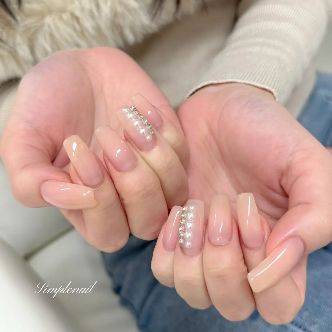 ネイル ハンドネイル UnFLAIR 麻布十番店🧸NAOのネイルデザイン