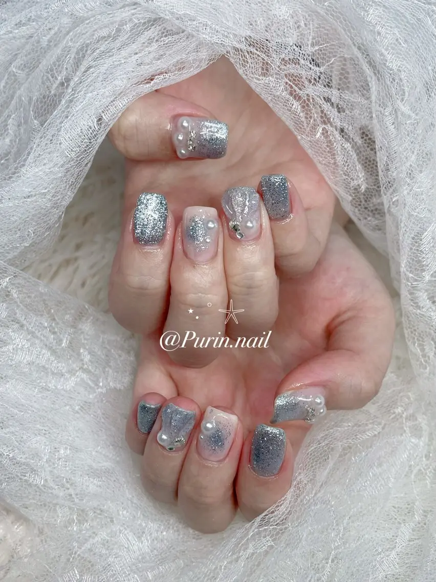 ネイル ハンドネイル Nails by Purin🍮のネイルデザイン