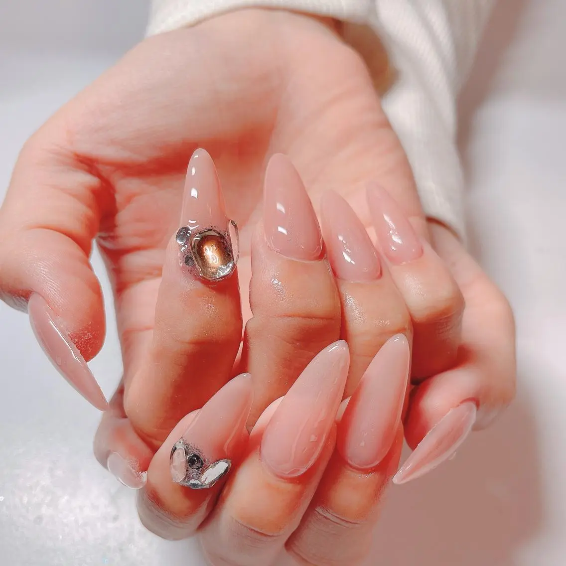 ネイル ハンドネイル ハンドケア パラジェル💅 オフ無料Pi.Harのネイルデザイン