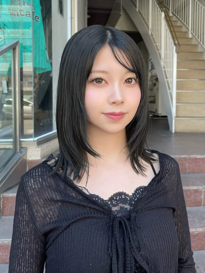 セミロング 広島/EN VEIL tsumaのヘアスタイル