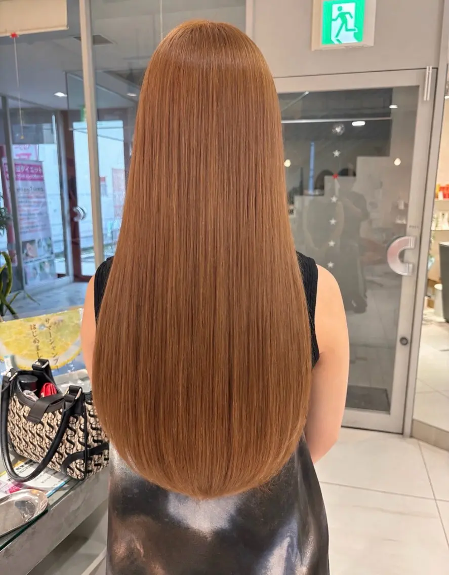 ロング カラー カット ヘアカラー トリートメント ヘッドスパ 浅野 匠のヘアスタイル
