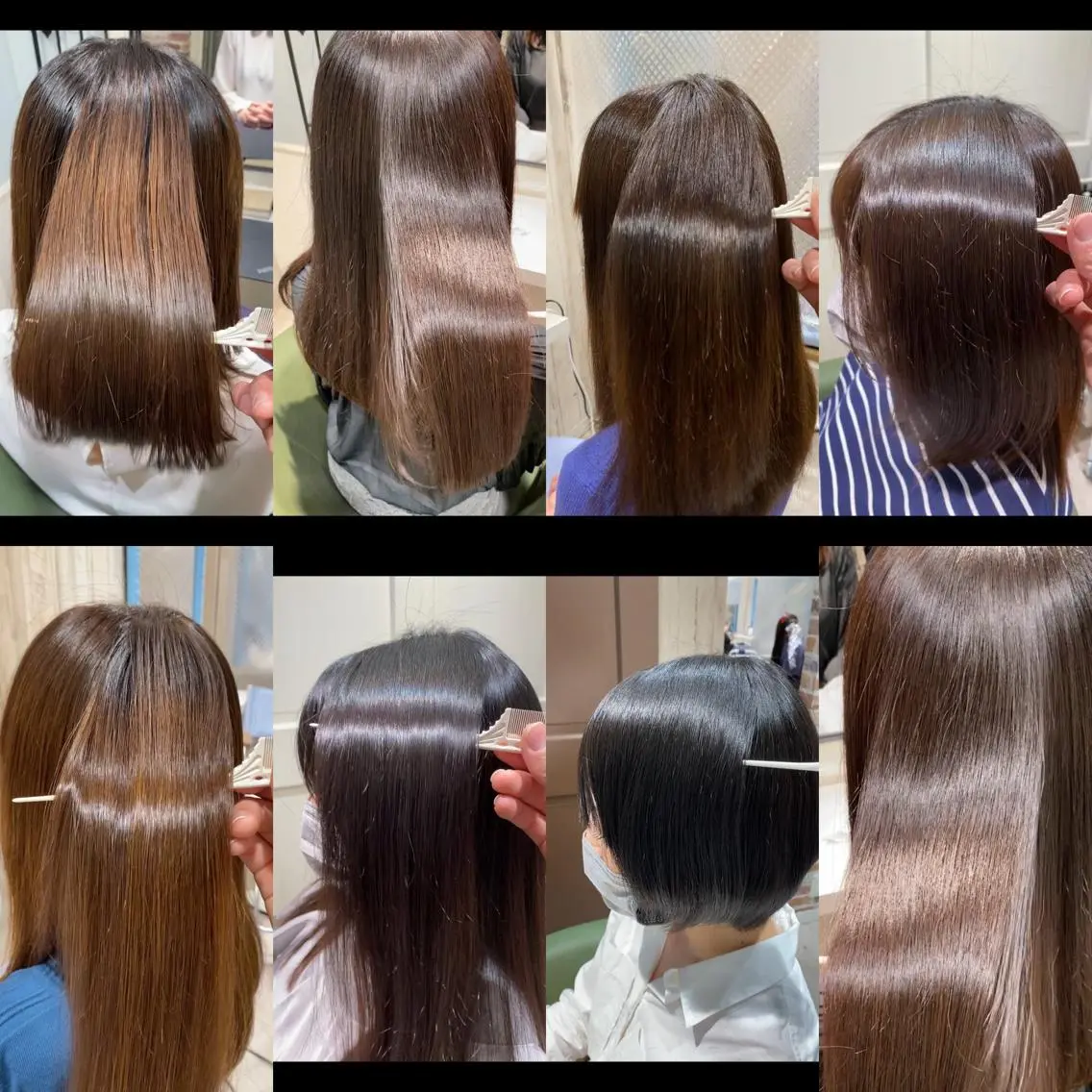 ロング 縮毛矯正 HACHI stylistのヘアスタイル