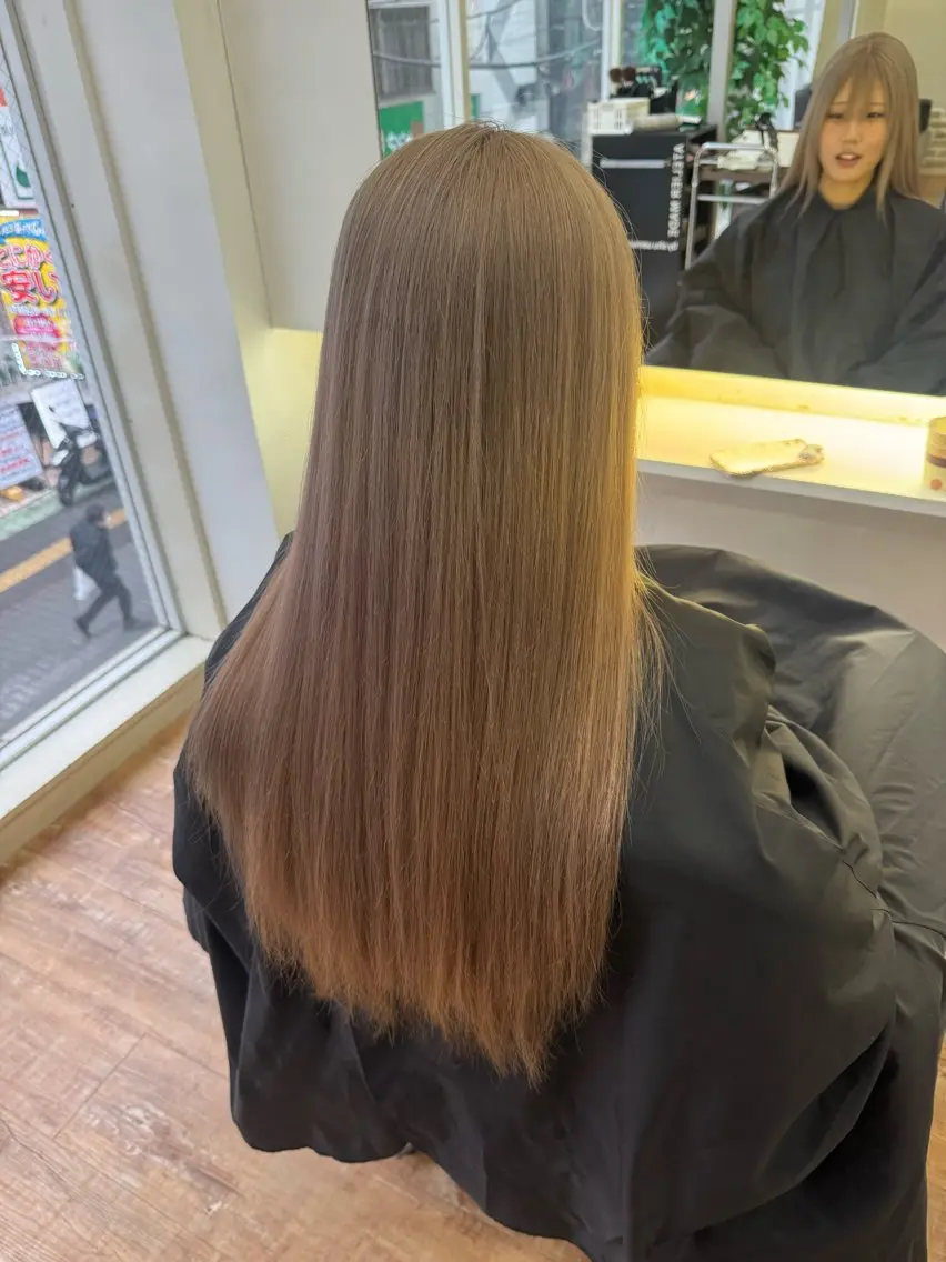 ロング ヘアカラー トリートメント hip's eyes SHUNのヘアスタイル
