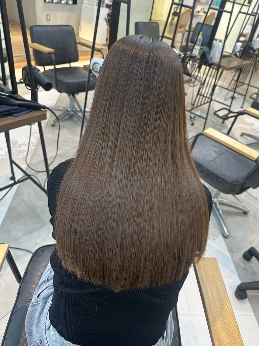 ロング カラー 韓国ヘアメンズ・レデ ィース特化ミクのヘアスタイル