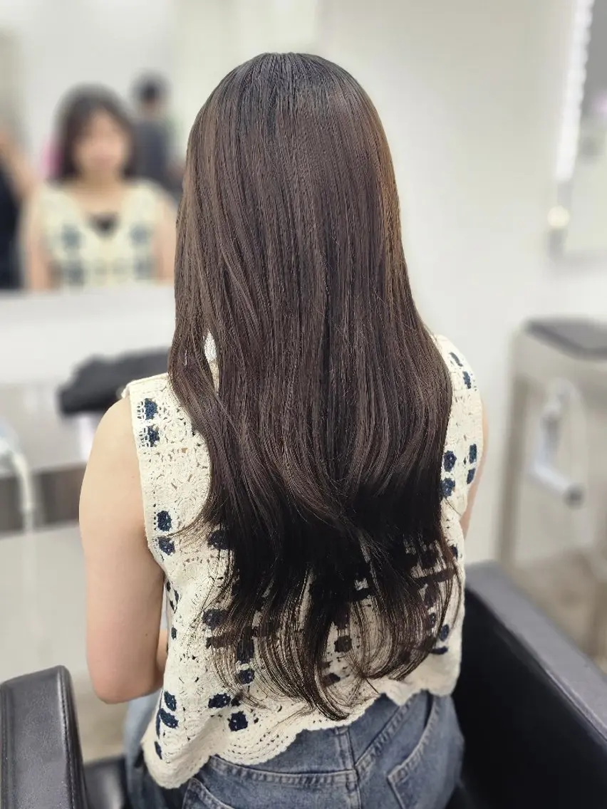 ロング プルエクステ エクステ エクステ ️🩵渡邉 優杏️🩵のヘアスタイル