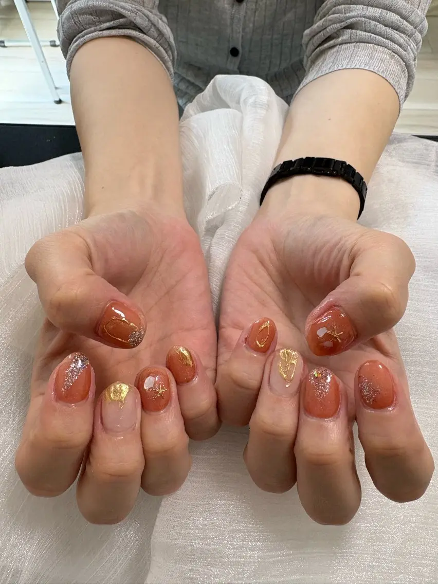 ネイル しょう えんきんのネイルデザイン
