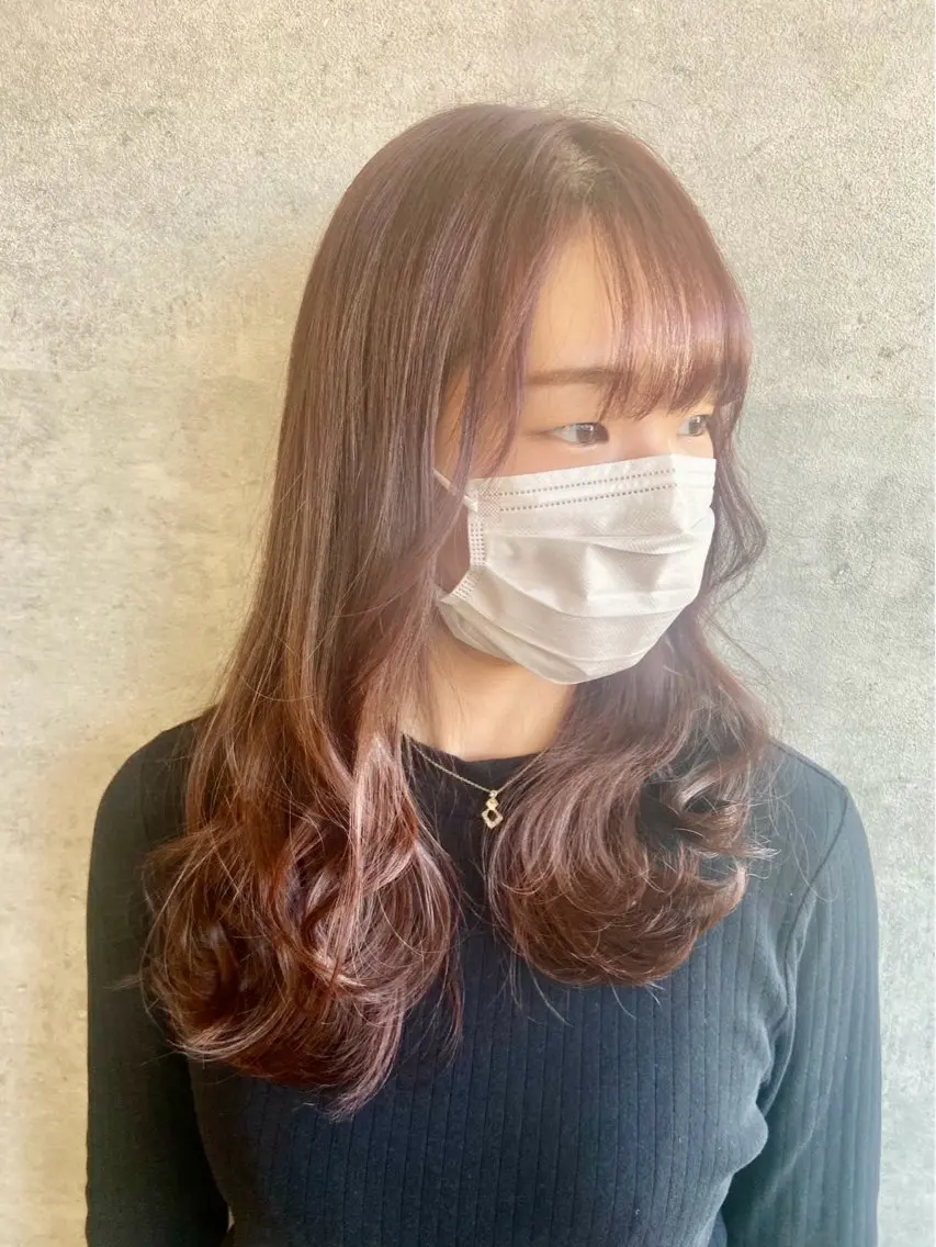 セミロング パーマ パーマ ショートカット♡YU KI♡のヘアスタイル