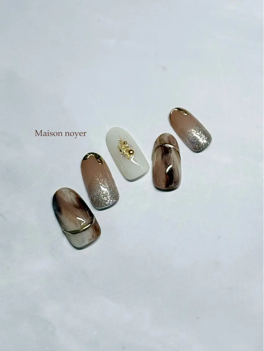 ネイル ハンドネイル Maison noyerのネイルデザイン