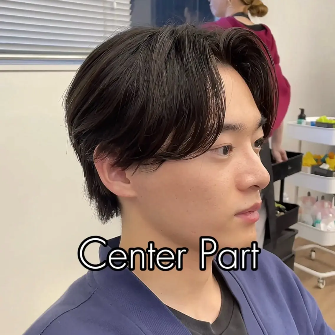 ショート ハイライト 韓国風ヘア レイヤーカット ショートヘア 縮毛矯正 カット 🫧 下島友弥 【メンズ特化美容師】のヘアスタイル